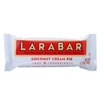 Larabar, The Original Fruit & Nut Food Bar, Coconut Cream Pie, 16 Bars, 1.7 oz (48 g) Each