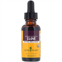 Herb Pharm, Clove, Syzygium Aromaticum, 1 fl oz (30 ml)