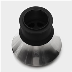 Декантер Magistro «Богема», 1.5 л, 15.5×20.5 см, металлическая крышка с диспенсером, стекло, прозрачный