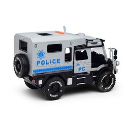 Машина "Полицейский броневик" (свет, звук) в коробке