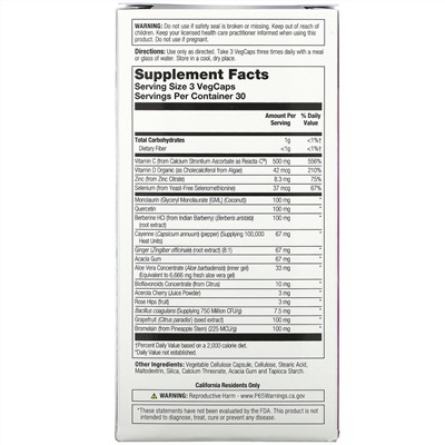 Solaray, ImmuFight, Respiratory Support, 90 VegCaps