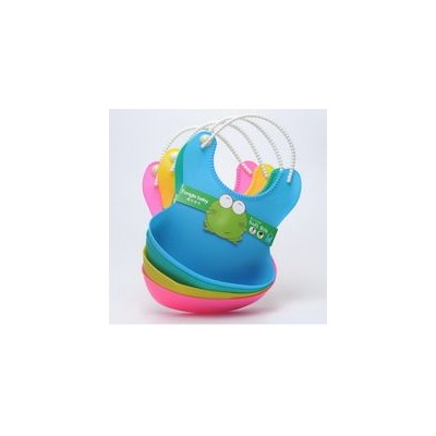 Слюнявчик силиконовый Nicole Baby