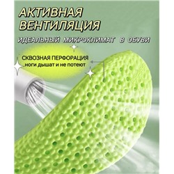 Стельки универсальные40-46 для обуви, анатомические, дышащие, ароматические