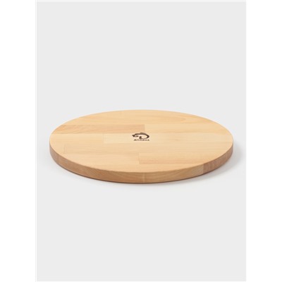 Менажница Доляна, d=27 см, 4 секции, дерево берёза