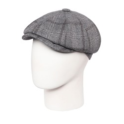 Кепка Grin восьмиклинка 1316у клетка-1