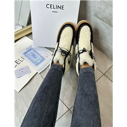 CH7 черн Ботинки зима женские (36-40)/6