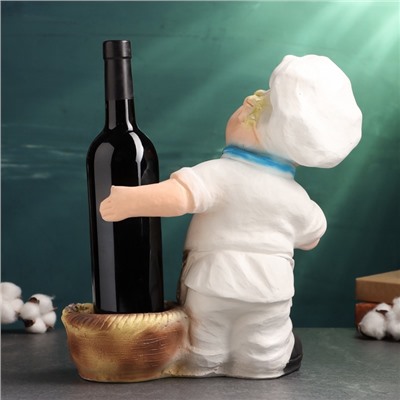 Подставка для бутылки «Повар», цветной 33 см