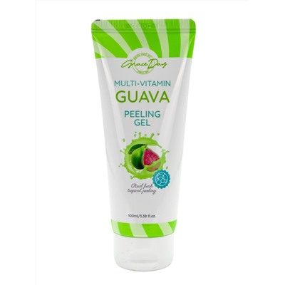 GRACE DAY - ПИЛИНГ-ГЕЛЬ С ЭКСТРАКТОМ ГУАВЫ MULTI-VITAMIN GUAVA PELLING GEL, 100 МЛ