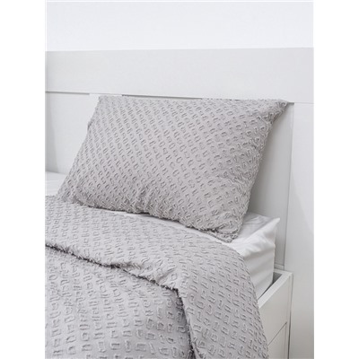 Постельное бельё 2-спальное LoveLife Tufting Квадрат, микрофибра