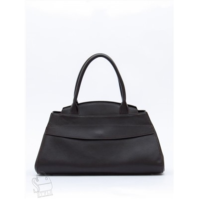 Сумка женская кожаная 3380-2QP d.coffee Polina&Eiterou  в Новосибирске