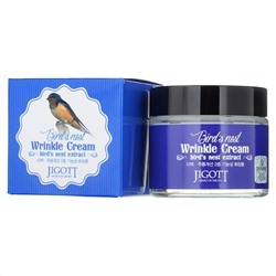 Jigott Крем для лица антивозрастной с экстрактом ласточкиного гнезда / Bird’s Nest Wrinkle Cream, 70 мл