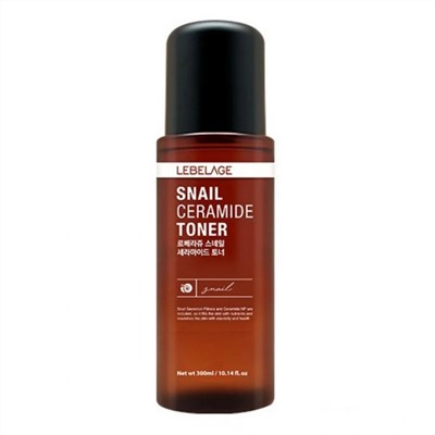 Lebelage Тонер для лица с керамидами / Snail Ceramide Toner, 300 мл 18362