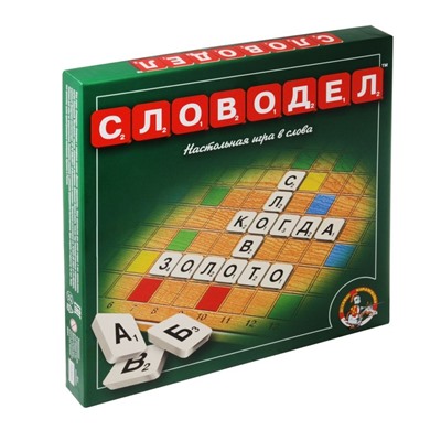 Игра настольная «Словодел», 2-4 игрока, 7+