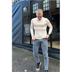 Лонгслив 36663 (Бежевый)