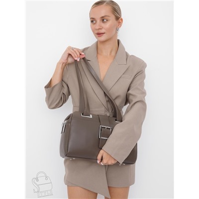 Сумка женская кожаная 1055CH d.apricot Polina&Eiterou