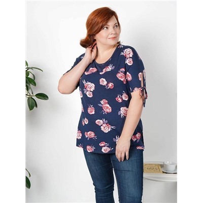 Футболка "Тиса" (Синий)