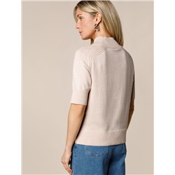 Джемпер тонкой вязки из хлопка с кашемиром