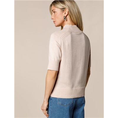 Джемпер тонкой вязки из хлопка с кашемиром