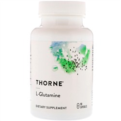 Thorne Research, L-глутамин, 90 капсул