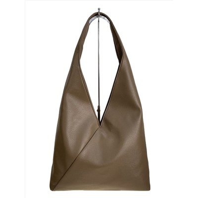 Женская сумка из искусственной кожи, цвет хаки