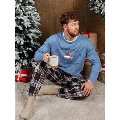 Костюм мужской Твикс-4 (Голубой)