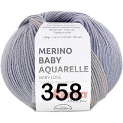 Пряжа Katia MERINO BABY AQUARELLE