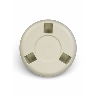 Кашпо для цветов «Флориан», 19 л, d=30 см, h=44.7 см, пластиковое, с автополивом, на ножках, белое