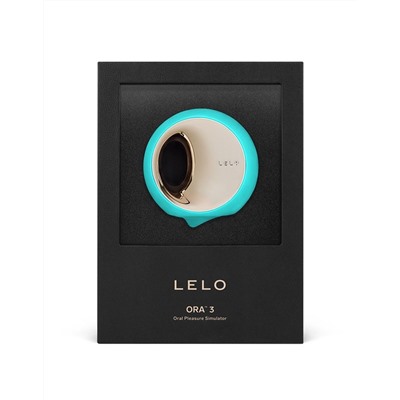 Аквамариновый клиторальный стимулятор Lelo Ora 3