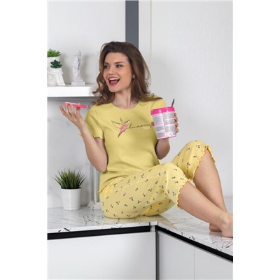 Пижама Амалия-2 (Желтый)