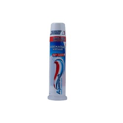 Aquafresh Зубная паста 100мл Освежающая мятная помпа