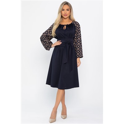 Платье Аура (синее) П12930-10М