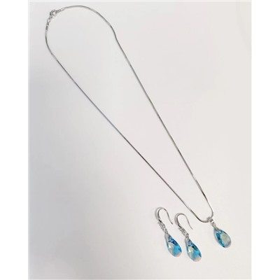 Комплект с кристаллами Swarovski