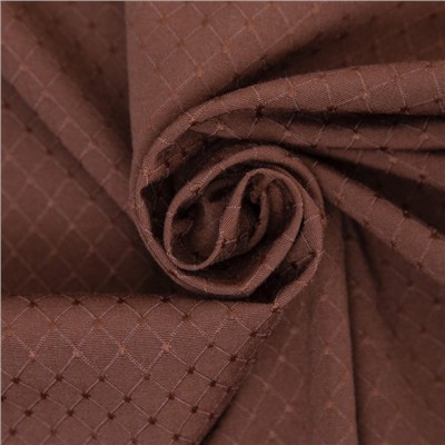 Штора портьерная «Этель», 220×280 см, английский стиль шоколад