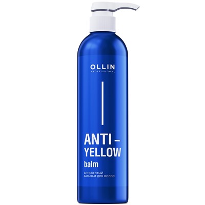 OLLIN ANTI-YELLOW Антижелтый бальзам для волос 500 мл
