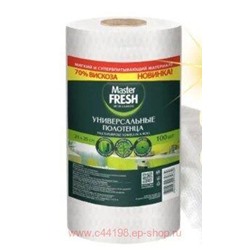 MASTER FRESH Полотенца универсальные в рулоне 21*25см 100 шт