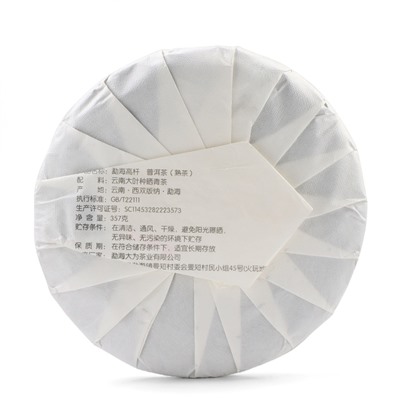 Чай китайский «Шу Пуэр Гаогань», Мэнхай, блин, 357 г