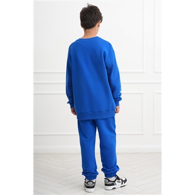 Детский костюм оверсайз из футера трехнитки Happyfox