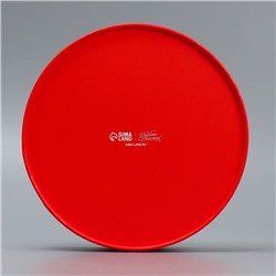 Коробка для макарун тубус с окном «Новогодняя ботаника», 20×20×5 см