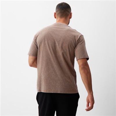 Футболка мужская MINAKU, коричневый, р-р 42-44
