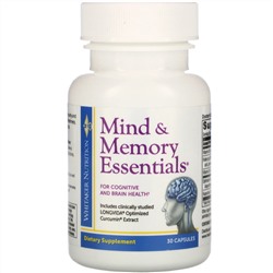 Dr. Whitaker, Mind & Memory Essentials, 30 Capsules