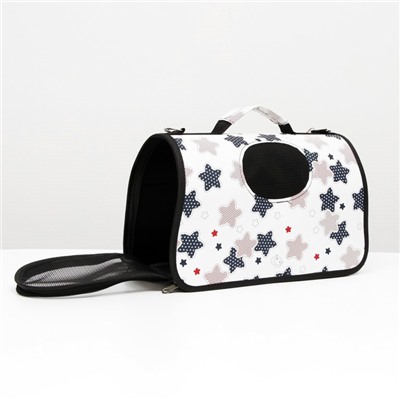 Сумка - переноска для животных «Звёзды», размер L, 53×21×29 см