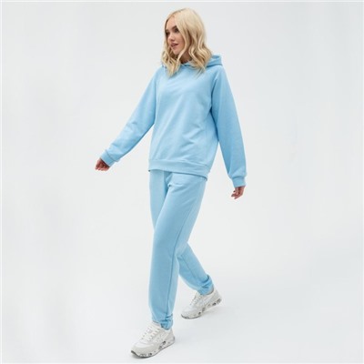 Костюм женский (толстовка, брюки) MIST, размер 40-42, голубой