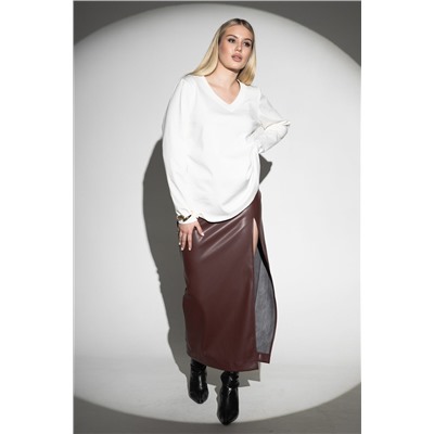 Лонгслив с V- образным вырезом НАТАЛИ, 1211649