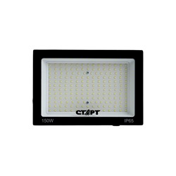 Прожектор светодиодный СТАРТ, 150 Вт, 12750 Лм, 6500К, IP65, чёрный