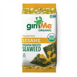gimMe, Premium Roasted Seaweed, Toasted Sesame , 0.35 oz (10 g)