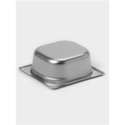 Гастроёмкость GN 1/6 Hanna Knövell, 65 мм, 176×162×65 мм, толщина 0.8 мм, нержавеющая сталь