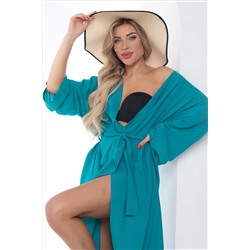 Парео Пляжный сезон (бирюза) П11764