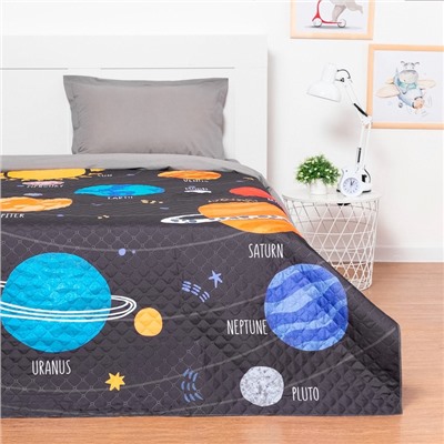 Покрывало 1.5-спальное «Этель» Planet, 145×210 см, микрофибра