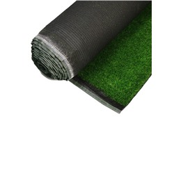 Газон искусственный, ворс 30 мм, 2×5 м, трёхцветный, тёмно-зелёный, Greengo