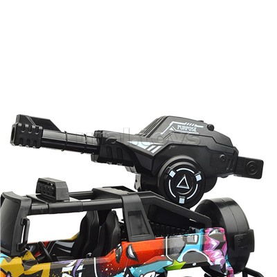 Машина "Боевая водная атака" р/у, 27 MH, в коробке